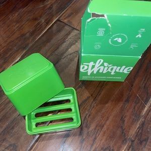 Bamboo In-Shower Storage Container